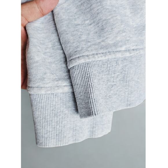 Michael Kors Unisex Tape Logo Hoodie Heather Gray XL - Picture 5 of 5